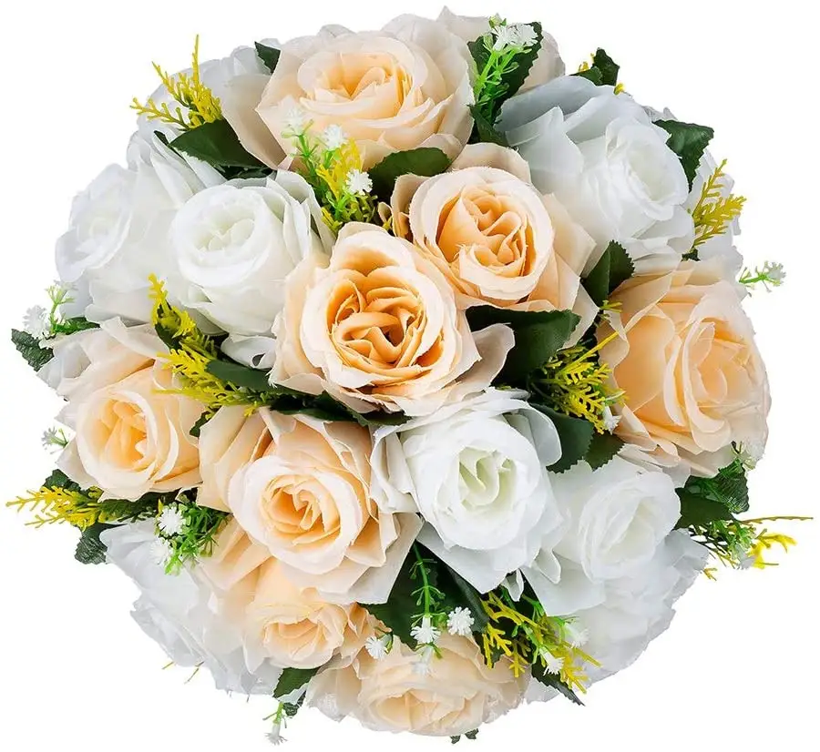 Suporte de velas para flores, suporte de flores rosa, bola de flores rosa, decorações de casamento