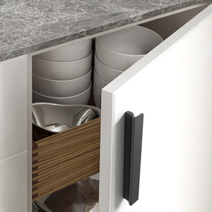 Fashionable 7-frame Aluminum Alloy Drawer Handle Cabinet Shoe Cabinet Plus Long Copper Brushed Closet Handle Wholesale Novelty - Product Image 3