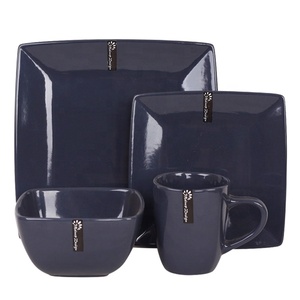 Happy Go FOB Prodotti per la Casa Set di Stoviglie in Ceramica Quadrata Set di Pentole in Ceramica - Product Image 3