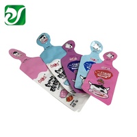 Sac d'emballage de yaourt de Fruit populaire, pochette en plastique jetable d'impression personnalisée pour les boissons de gelée, Sachet de jus