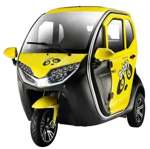 AERA-Q3 Three Passenger Cabin Scooters Closed Cab 3 Wheeler For Elder Travel