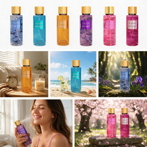 Spray Profumato per il Corpo di Lusso, Organico, Vegano, Cruelty-Free, Naturale, Idratante, a Lunga Durata, con Fragranze Floreali Classiche - Product Image 1