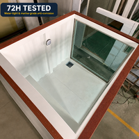 Piscine en conteneur maritime de 20 pieds de qualité supérieure, personnalisée, avec système de filtration intégré, fenêtre en verre et système de chauffage