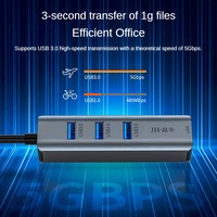 Tarjeta de Red USB-C 3.0 a Gigabit Ethernet RJ45, Directo de Fábrica, Chip AX88179A para LAN de 10/100/1000M