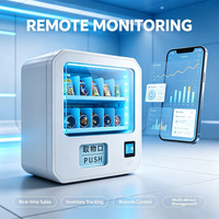Mini distributeur automatique de comptoir 10 voies haute capacité, affichage intelligent par code QR, distributeur automatique 24h/24 sans surveillance