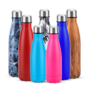 Bouteille d'eau isotherme en acier inoxydable personnalisée et écologique, 500 ml, affichage de la température 12-24 heures - Product Image 2