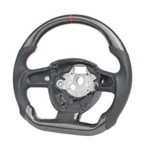 <span class=keywords><strong>Volante</strong></span> Personalizado de Fibra de Carbono Real de Lujo para <span class=keywords><strong>Audi</strong></span> A3 <span class=keywords><strong>A4</strong></span> A5 B7 A6 Q5 Q7 S5 S4 RS3 <span class=keywords><strong>2006</strong></span> 2007 2008 2009 2010 2011 2012 - Product Image 3