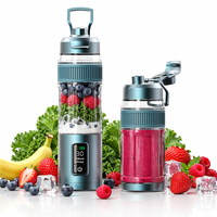 2026 Nieuw Ontwerp 600ml Elektrische USB Draagbare Handmixer Blender Roestvrij Staal Multifunctionele Drinktuit