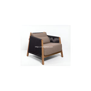 Sofá Individual Premium Devora con Cojines Afelpados, Diseño Moderno y Elegante, Fabricación Duradera para Sala de Estar, Muebles para el Hogar - Product Image 1