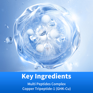 Crème au peptide de cuivre GHK-Cu à absorption rapide, non grasse, pour éclaircir et raffermir, adaptée aux climats humides, crème en capsules GHK-Cu - Product Image 5