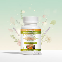 Capsules OEM pour la Ménopause : Cohosh Noir, DIM, Curcuma, Ashwagandha – Soutien Hormonal, Articulaire, Énergétique, Antioxydant, Végétalien, Sans Produits Laitiers