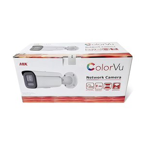 Original HIK 8 MP ColorVu Lumière stroboscopique et avertissement sonore Caméra réseau à balle fixe <span class=keywords><strong>DS</strong></span>-<span class=keywords><strong>2CD2T87G2</strong></span>-LSU/SL - Product Image 1