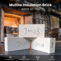 Brique isolante en mullite pour four de fusion de verre, régénérateur et support de carreaux 	 Conception personnalisée