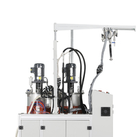 Máquina de Pegamento de Alto Estándar de 220V con 1 Año de Garantía, Productividad de 500L/Hora para Membrana Enrollada en Espiral