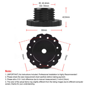 Adaptateur de <span class=keywords><strong>volant</strong></span> en aluminium pour jeu de course Sim T300, T500, <span class=keywords><strong>TS</strong></span>-PC, <span class=keywords><strong>TS</strong></span>-<span class=keywords><strong>XW</strong></span> - Product Image 5