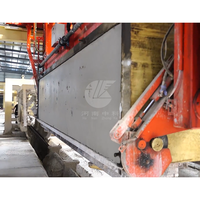 Usine automatique de briques aac Bangladesh, machine de fabrication de blocs de production aac automatique