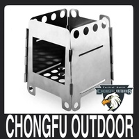 Réchaud à alcool pliable en acier inoxydable portable pour la cuisine en plein air, le barbecue, le camping et toutes les saisons - Disponible en gros