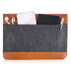 Estuche delgado de tamaño personalizado con funda para portátil de fieltro - Product Image 2