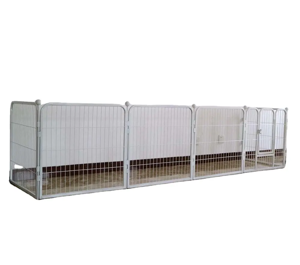 Safe lock heavy-duty dog run kennel / outdoor dog kennel designs