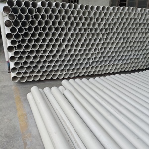 Tuyau de drainage en PVC <span class=keywords><strong>perforé</strong></span> 4 et 6 pouces avec chaussette géotextile pour drainage français, drainage de fondations paysagères, irrigation, écologique - Product Image 6
