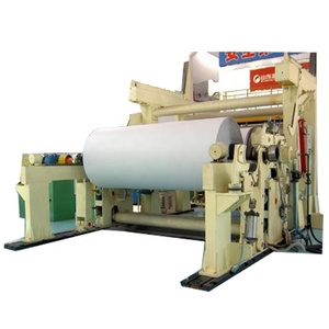 Machine à papier A4 entièrement automatique de type Fourdrinier pour la culture du bambou avec pompe et moteur pour la production de cahiers - Product Image 4