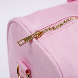 Bolsa de gimnasio de viaje personalizada para hombre y mujer, bolsa de lona de nailon de gran capacidad con logotipo, impermeable, para deportes al aire libre, bolsa de moda personalizada - Product Image 4