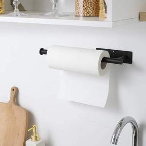 Moderno Portarotolo da Parete in Acciaio Inox per Bagno e Cucina, Porta Carta Igienica Lungo per Uso Alberghiero - Product Image 3