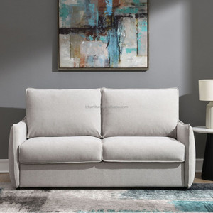 Modern Fabric <b>Sofa</b> Bed <b>Sleeper</b> Space Saving Couch Hotel Apartment <b>Sofa</b> with Mattress Memory Foam Folding Convertible <b>Sofa</b> Bed - Product Image 6
