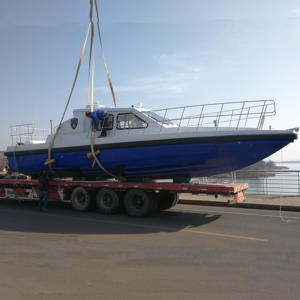 قوارب دورية بحرية بحرية من الألياف الزجاجية عالية السرعة 40 قدمًا من Grandsea للبيع - Product Image 3