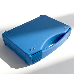 Estuche de transporte de <span class=keywords><strong>plástico</strong></span> PP duro barato, <span class=keywords><strong>caja</strong></span> de <span class=keywords><strong>herramientas</strong></span> de <span class=keywords><strong>plástico</strong></span> con inserto de espuma EVA personalizado - Product Image 1