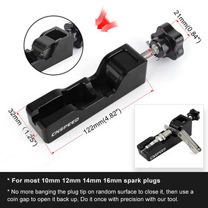 Herramienta de ajuste de bujías CNSPEED de 10 mm, 12 mm, 14 mm, 16 mm, medidor de ajuste de aleación de aluminio para mantenimiento de vehículos - Product Image 4