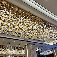 DUOMEIJU Suspension LED Moderne à Hauteur Réglable en Acier et Verre pour Chambre, Salon, Salle à Manger, Bureau