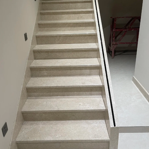 Modernes Design Innenbereich Ottoman Beige Marmor Treppenstufen Fliesen Naturstein für Treppen Dekoration Wandverkleidung - Product Image 1