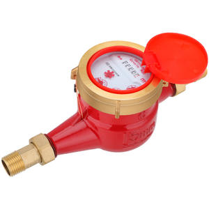 유니버설 1/<span class=keywords><strong>2</strong></span> \ "3/4 \" 1 \ "인치 크기 주철 물 미터 태양 광 호환 IP68 OEM 가정용 임대 온수 및 냉수 미터 - Product Image 1