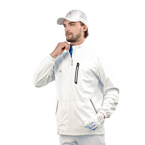 Chaqueta de golf unicolor <span class=keywords><strong>para</strong></span> <span class=keywords><strong>hombre</strong></span>, ropa de golf bonita, abrigo con logotipo personalizado - Product Image 2