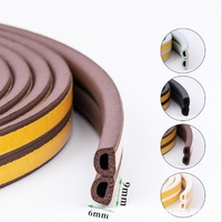 Bande éponge EPDM auto-adhésive pour porte d'armoire, caoutchouc mousse d'étanchéité, produit en caoutchouc facile à appliquer