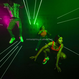 Vente en gros : Salle de labyrinthe laser interactive LED gonflable en aluminium, personnalisable, pour adultes et enfants, <span class=keywords><strong>jeu</strong></span> de défi d'activation - Product Image 4
