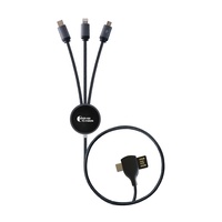 Coffret de cadeaux de remerciement personnalisé 5 en 1, avec câble de chargement USB étendu, personnalisé