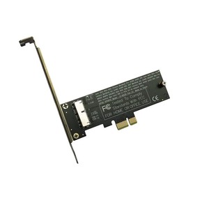การ์ดอะแดปเตอร์ x1 PCIe ใช้กับ2013 <span class=keywords><strong>2017</strong></span> <span class=keywords><strong>Mac</strong></span> <span class=keywords><strong>Book</strong></span> A1466อากาศ A1465 SSD - Product Image 3
