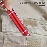 Juego de Destornilladores de Bolsillo 8 en 1, Juego de Herramientas de Reparación Magnéticas de Precisión, Kit de Herramientas Manuales Portátiles de Aluminio, Mini Destornillador