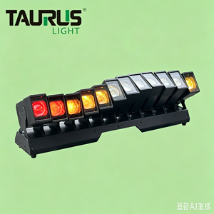 ไฟ LED Pixel Curve 1260 LPC1260 12x60W RGBW 4in1 Pixel Bar Light DMX Moving LED Beam Wash Stage Light สำหรับคอนเสิร์ต งานดีเจ - Product Image 1