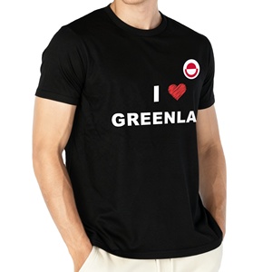 Lightweight and Breathable Greenland Fan T-shirt for Summer Outdoor Gatherings and Matches Promotion - Product Image 2