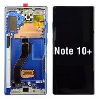 Écran OLED LCD de 6,67 pouces pour Samsung Note 10 Plus N975, remplacement de l'écran tactile avec cadre, pièces de rechange pour téléphone, écran LCD