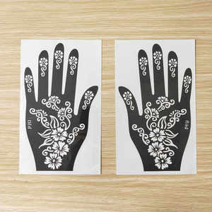 Stencil per Tatuaggi Temporanei all'Henné Riutilizzabili all'Ingrosso, Adesivi Stencil per Tatuaggi Temporanei - Product Image 5