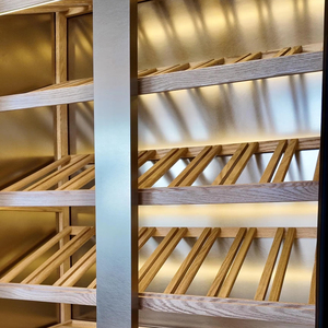 Armoire à <span class=keywords><strong>vin</strong></span> en acier inoxydable personnalisable - Réfrigérateur à <span class=keywords><strong>vin</strong></span> rouge à température constante adapté aux scénarios domestiques et commerciaux - Product Image 5