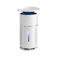 Purificateur d'air HEPA H13 360 pour l'élimination des odeurs de cheveux, contrôle intelligent WiFi, filtre lavable, fonctionnement silencieux, adapté aux animaux domestiques
