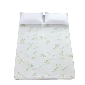 Tã cách nhiệt Pad sợi tre tã pad không khí Lớp Jacquard không thấm nước trải giường bé nệm bảo vệ