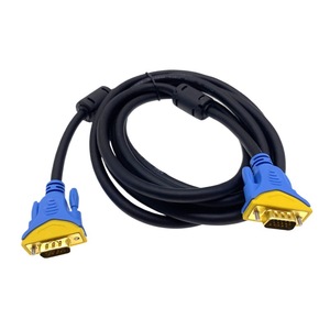 Cable Vga macho a macho de 15 pines, conexión de monitor de ordenador y TV, Cable de datos de alta definición, Cable de acero revestido de cobre - Product Image 4