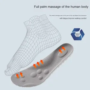 Người đàn ông của 4D thể thao thoải mái PU lót cho mùa hè đào tạo vòm massage hấp thụ sốc mồ hôi & khử mùi hấp thụ-mềm - Product Image 4