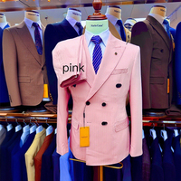 Costume Homme de Luxe Deux Pièces, Smoking de Mariage Coupe Ajustée, Business Formel, Veste et Pantalon pour Marié Simple Boutonnage